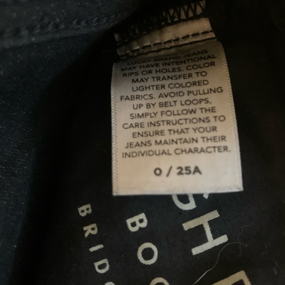 Lucky Brand High Rise Bridgette Boot Jean - Picture 7 of 8